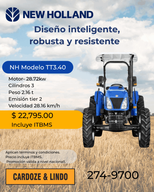 Tractor TT3.40 New Holland - Image 2