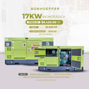 Bonhoeffer 17w Monofásica Promoción