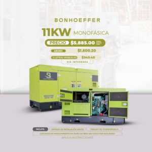 Bonhoeffer 11w Monofásica Promoción