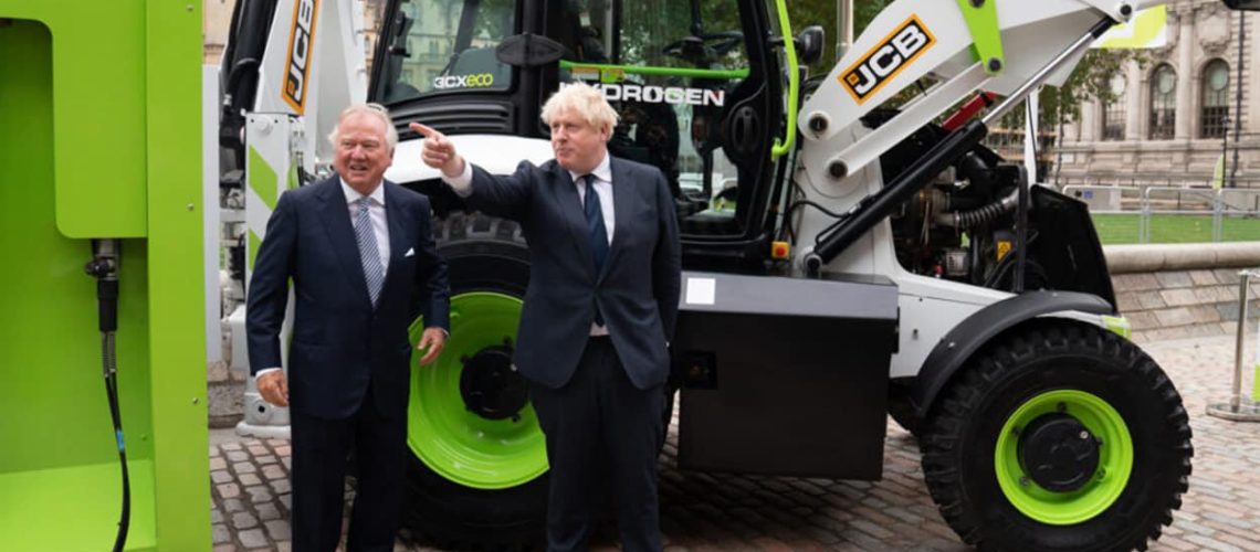JCB PRESENTA motores de hidrógeno supereficientes